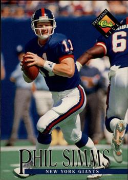 Phil Simms New York Giants 1994 Pro Line Live NFL #104